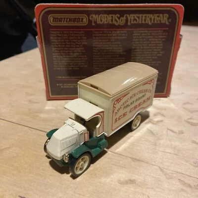 Model AC Mack 1920 Arctic Ice Cream Company Yesteryear Matchbox Y30D S8 - Image 1 of 4