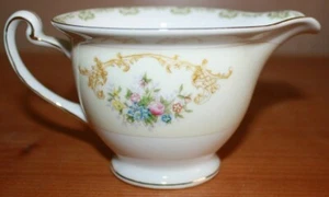 Vintage National China Creamer White with Floral Designs - Picture 1 of 5