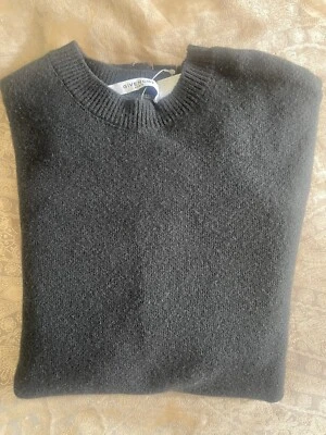 Givenchy Men Black Ripped Wool Sweater Sz M NWT $1750 - Image 1 of 4