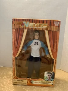 Vintage Justin Timberlake NSYNC Sammlerstück Marionette Puppe Living Toyz Neu - Bild 1 von 10