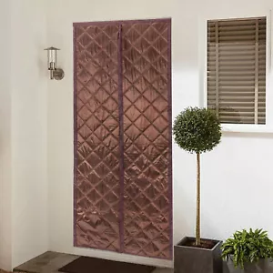 Magnetic Thermal Insulated Door Curtain Winter Doorway Cover Waterproof 36*82 - Picture 1 of 7