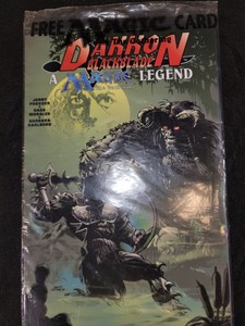 MAGIC THE GATHERING LEGEND DAKKON BLACKBLADE   SEALED WITH CARD   ULTRA RARE  NM