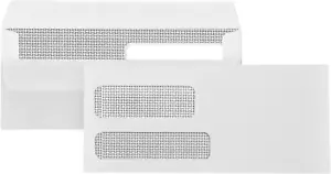 500 n. 9 Buste di Sicurezza Flip and Seal Doppia Finestra - Progettate per Quickbooks - Foto 1 di 12