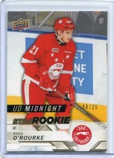 2018-19 Upper Deck CHL UD Midnight Star Rookie Ryan O'Rourke Rookie 8/25