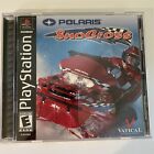 Polaris SnoCross (Sony PlayStation 1, 2000) Complete W/ Manual - Tested Works