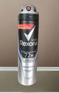 Men Rexona 72 H Sensitive Antiperspirant Aerosol 150 ml ( Discontinued) - Picture 1 of 3