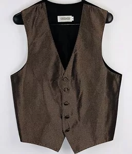 Joseph & Feiss International Herrenweste Größe S braun Knopf verstellbarer Riemen Hochzeit - Bild 1 von 4