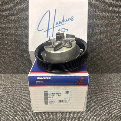 Kit de polea de bomba de agua 12692045 AC Delco GM para Chevrolet Silverado 1500 Sierra Foto 1 de 2