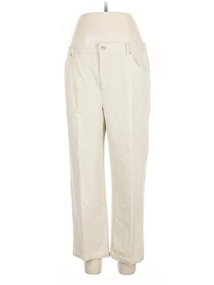 Pantalones informales para mujer Peck & Peck marfil 12 Foto 1 de 4