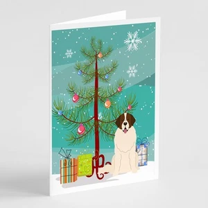 Moskauer Wachhund Frohe Weihnachten Baum Karten Umschläge Packung 8 BB4152GCA7P - Bild 1 von 3