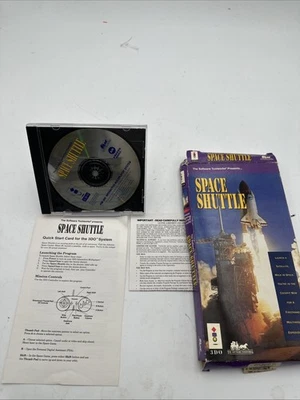 Space Shuttle (3DO, 1993) for the 3DO System - With Long Box, Manual, Inserts - Image 1 of 4
