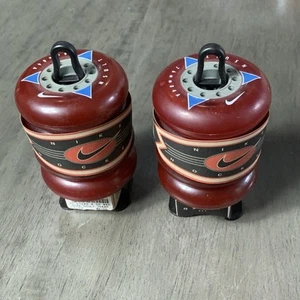 Nike Hockey NSULT Inline Skate Outdoor Rollen 76mm 84A Maroon Set Neu - Bild 1 von 8