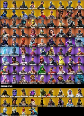 Fortnite OG Purple Skull Trooper,Black Knight,Renegade Raider Contact Me First  - Image 1 of 4