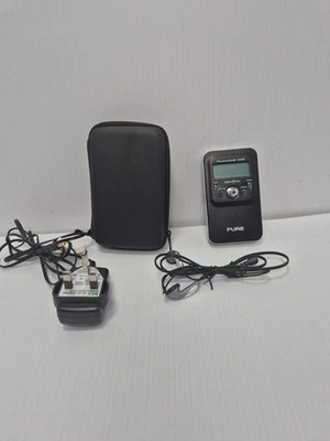 Pure 1500 DAB/FM Pocket Radio with charger And Headphones - Image 1 of 4