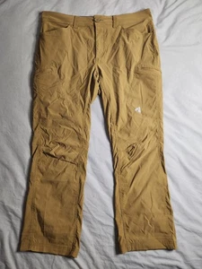 Pantalones de Senderismo Eddie Bauer First Ascent Para Hombre Talla 36x30 Marrón Nylon Ligeros NUEVO - Imagen 1 de 10