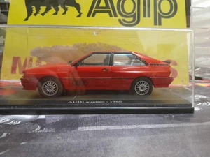 A23 1/24 Auto Vintage Audi Quattro 1980 Hachette Atlas Vetrina Graffi Da Pulire - Bild 1 von 8