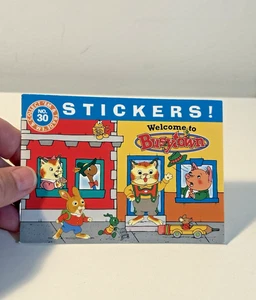 Richard Scarry's Mini Sticker Activity Book No. 30 Busytown Sticker Fun GamesAGC - Picture 1 of 10