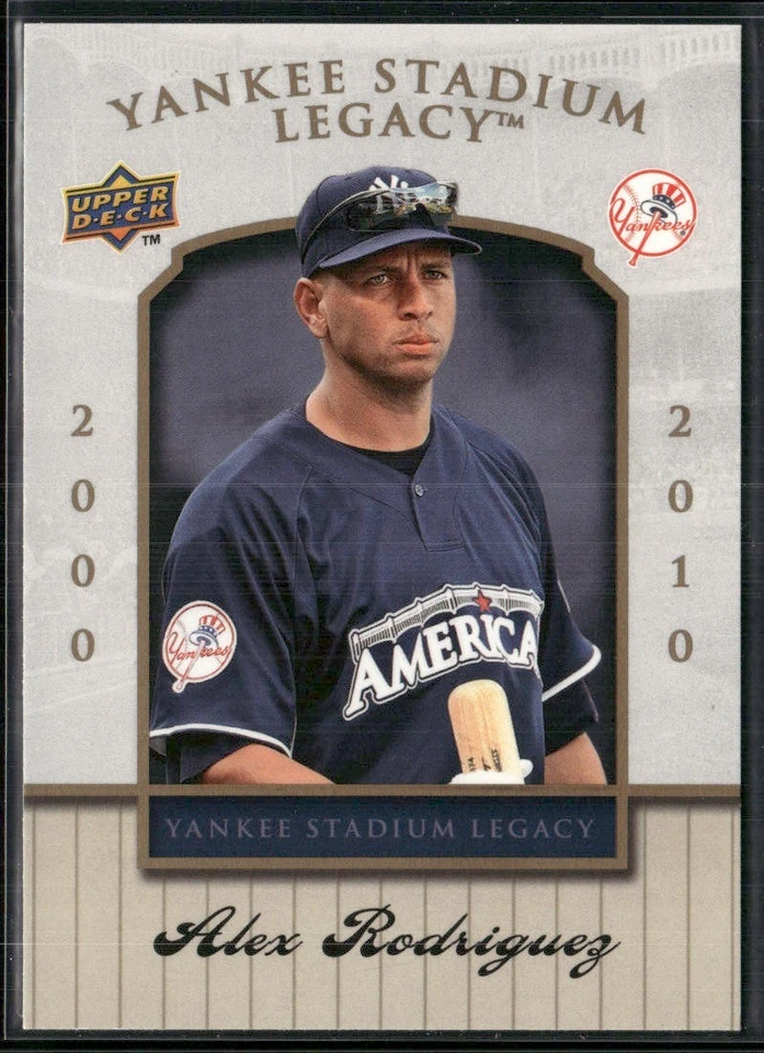 Alex Rodriguez 2008 Upper Deck Yankee Stadium Legacy #47 - Image 1 of 2