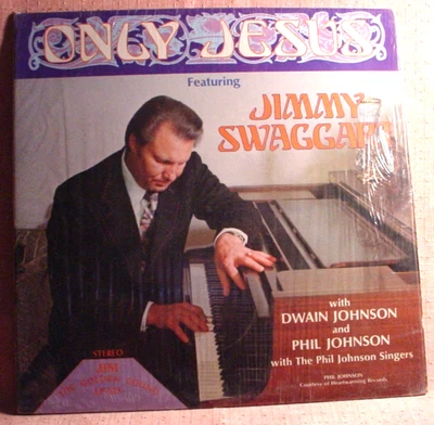 Jimmy Swaggart MInt/NM Original Stereo Lp - Only Jesus - JIM Records - 1976 - Image 1 of 3