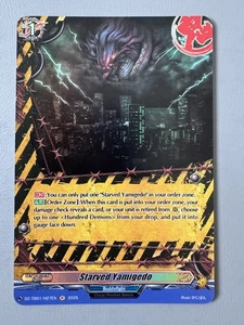 CARDFIGHT VANGUARD STARVED YAMIGEDO (HUNDRED DEMONS) DZ-TB01/H27EN H - Picture 1 of 6