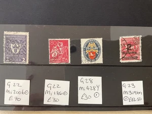 Sellos alemanes, Reich. 1922 on. ID Mitchell. Usado #c885 - Imagen 1 de 5
