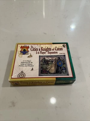 Catan Cities & Knights 5-6 Jugadores Extensión Mayfair Games 495 Completo Sin Jugar Foto 1 de 4