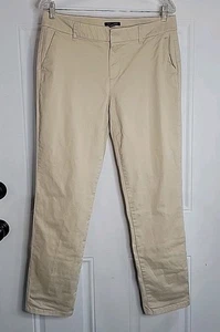 Pantalones chinos Tommy Hilfiger Hampton de pierna recta para mujer talla 10 - Imagen 1 de 8