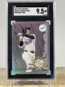Equipo de demolición Shohei Ohtani SGC 9,5 2024 Topps Archives #96WC-8 - Imagen 1 de 3