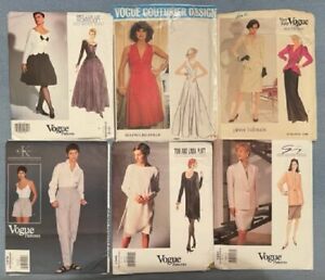 Buyer Choice: VOGUE Sz 6-18  $7.00 to $22.50 UNCUT Designer Sewing Patterns