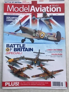 MODEL AVIATION WORLD NOV 2010 BATTLE OF BRITAIN SPECIAL ME 109E - MK,IX SPITFIRE - Imagen 1 de 1