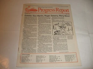 Informe de progreso del programa Comic-Con de San Diego 1993 #2 dibujante Don Martin - Imagen 1 de 2