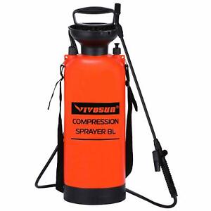 VIVOSUN 0.8/1.3/2 Gallon Lawn Garden Pump Pressure Sprayer Chemical plant Killer