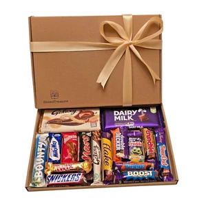 Cadbury and Galaxy Gift Box | Personalised Hamper | Easter Gift, Birthday Gift - Picture 1 of 10