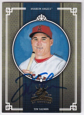 Tim Salmon 2005 Diamond King FIRMADO Ángeles AUTOGRAFIADO RARO Foto 1 de 2