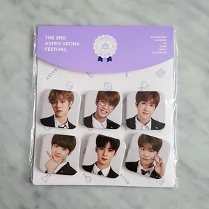 ASTRO AAF 2018 2ND AROHA Festival Pin Button Stand KPOP K-POP Eunwoo Moonbin - Picture 1 of 24