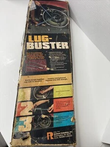 VTG LUG-BUSTER Lug Nut Removal Tool Universal 8 Piece SAE Set Cars Trucks RV Van - Foto 1 di 19