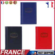 120 Pockets Money Album Book Portable Fixed Page Coin Book Household Accessories