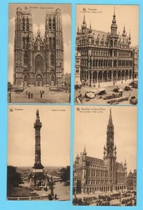 Belgium BRUXELLES LOT OF 7 VINTAGE POSTCARD 2661 - Picture 1 of 4