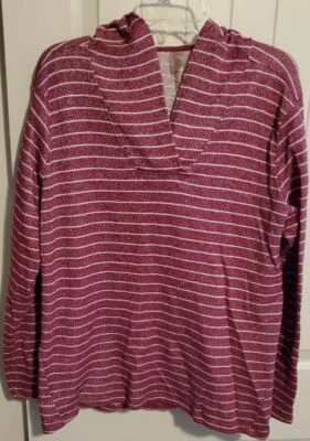 Sudadera con capucha para mujer St. John's Bay talla XXL roja Foto 1 de 4