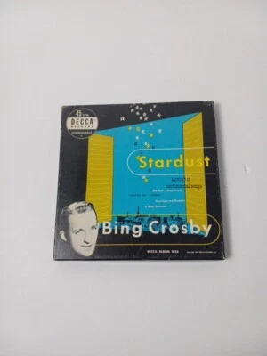 BING CROSBY / STARDUST / DECCA 45 RPM BOX SET ALBUM 9-25 - Image 1 of 4