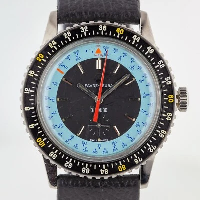 Favre-Leuba Bivouac, Ref 53203, Men’s, Stainless Steel Aneroid Barometer, Manual - Image 1 of 4