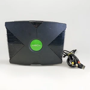 Original Microsoft Xbox Console W/ AV Cord- No Power Cord Console ONLY LAST ONE! - Picture 1 of 12
