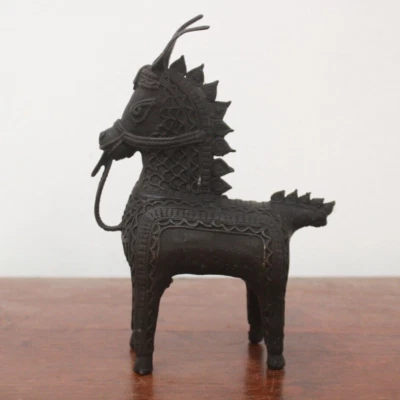 古董马雕像老式家庭花园办公室室内装饰雕塑罕见 — 第 1/4 张图片