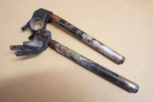 Kawasaki GPZ750 GPZ 750 ZX75-A 1983-1985 set of clippons bars DAMAGED - Picture 1 of 8