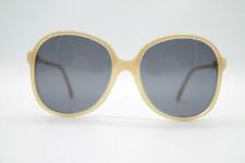 Vintage Atrio 148 Light Brown Gold Oval Sunglasses Glasses NOS