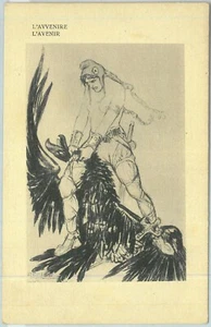 92134 - CARTOLINA d'Epoca - Militare I Guerra SATIRICA - Luigi RAEMAEKERS - Picture 1 of 1