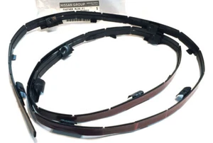 Datsun 280ZX Windshield Lower Molding Trim Fastener Strip, 1979-1983, OEM NEW! - Picture 1 of 3