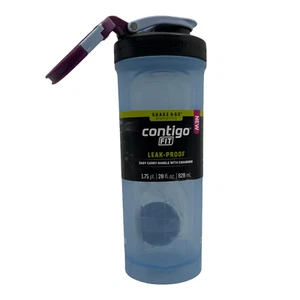 Contigo Fit 2.0 Shake & Go Mixer Bottle 28 Fl oz. (828ml) Carabiner Handle - Picture 1 of 2