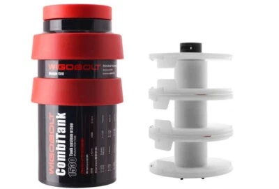 Extended Film Developing Tank 3 Spirals 120 35 4x5 B/W Darkroom Processing US - Image 1 of 4