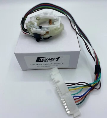 TURN SIGNAL SWITCH TILT TELE 1977-1988 C3 Chevrolet CORVETTE  1997988 D6225 - Image 1 of 4